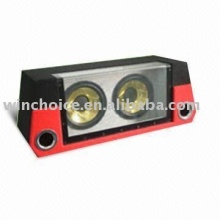 Car Speaker with Rubber Edge and Steel Basket