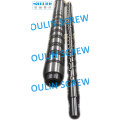 Bi-Metal Single Screw and Barrel for PVC Profiles Extrusion