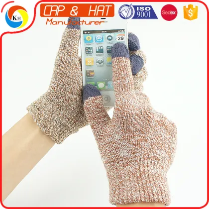 smartphone gloves/ touch screen gloves/ knitted bluetooth gloves/E touch screen gloves/custom knitted gloves/outdoor touch glove
