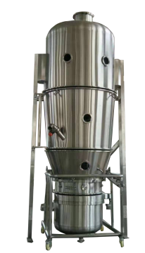 Infusion of particles fluidzied granulating dryer