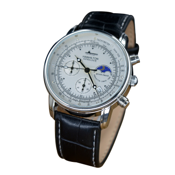 Guangzhou Cheap PU Leather Strap Fashion Mechanical & Quartz Watches for Men