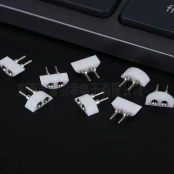 2.54 2P curved female connectors