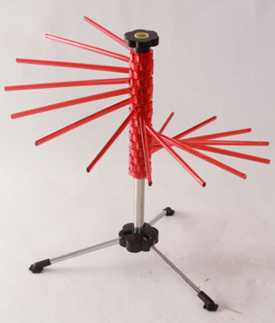 750g Transparent Polycarbonate Shelf Noodle Pasta Dryer, Shelf  With Red, Yellow, Blue