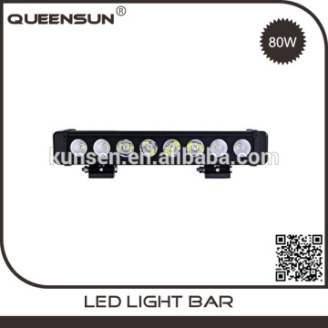 Hot IP67 16.2 inch 80w Jeep Wrangler slim single row police lightbar