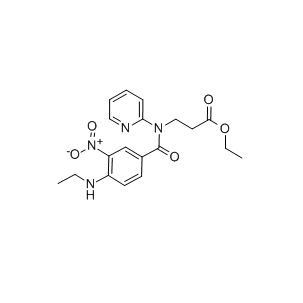 429659-01-8, Dabigatran Intermediate ETHYL N- [4- (METHYLAMINO) -3-NITROBENZOYL] -N-PYRIDIN-2-YL-SS-ALANINATE