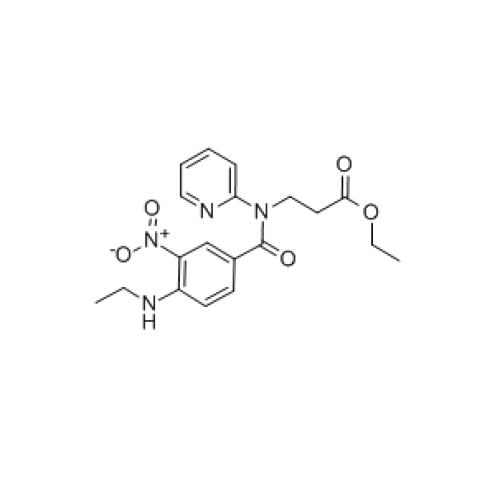 429659-01-8, Dabigatran Intermedio ETHYL N- [4- (METIMIAMINO) -3-NITROBENZOYL] -N-PYRIDIN-2-YL-SS-ALANINATE