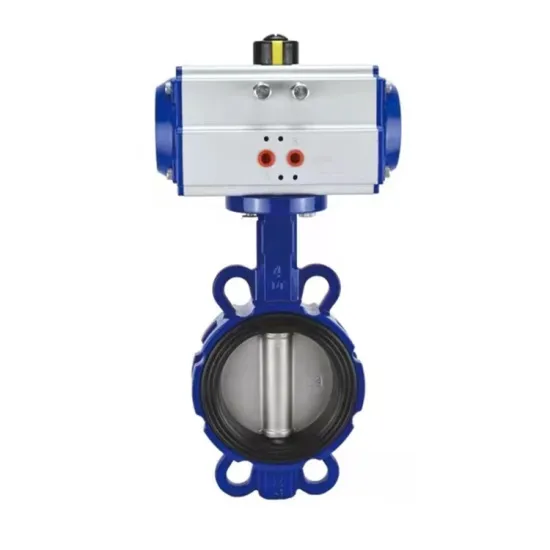 High Quality High Press Pneumatic Titanium Butterfly Valve
