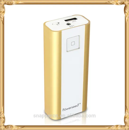 2017 Aluminum 18650 USB Battery Portable Power Bank 4800mAh