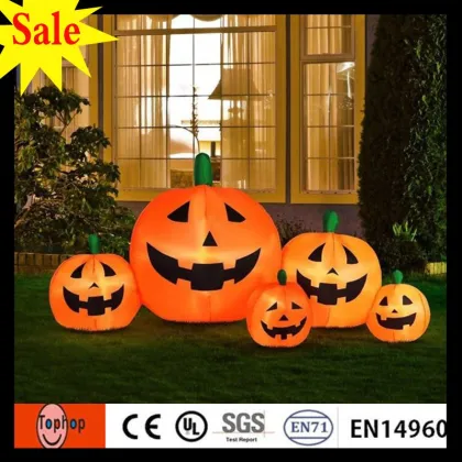 pumpkin decor inflatable squash with lantern pumpkin price