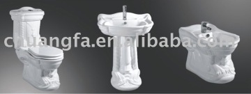 Chinese Sanitary Ware Two Piece Ceramic Toilet Set