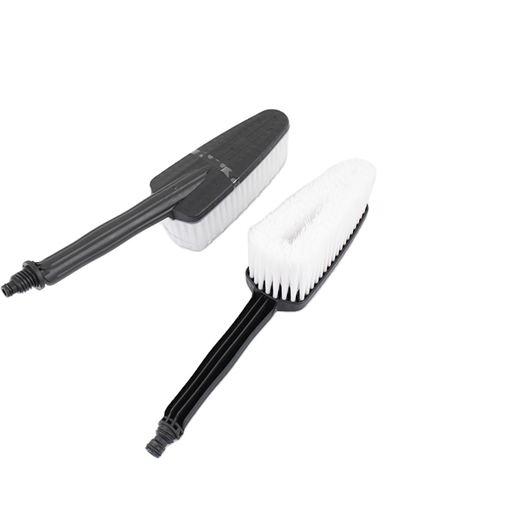 prix à bas prix en plastique haute pression nettoyage de voiture brosse de brosse de roue de voiture