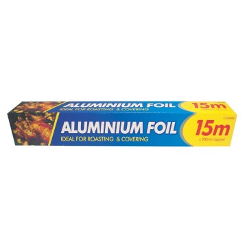 Rollo de papel de aluminio resistente al calor 6mic