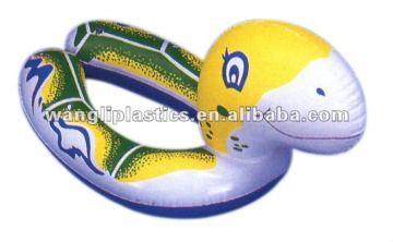 New Design! PVC Inflatable Animal Shape Water Swim Ring for Kids