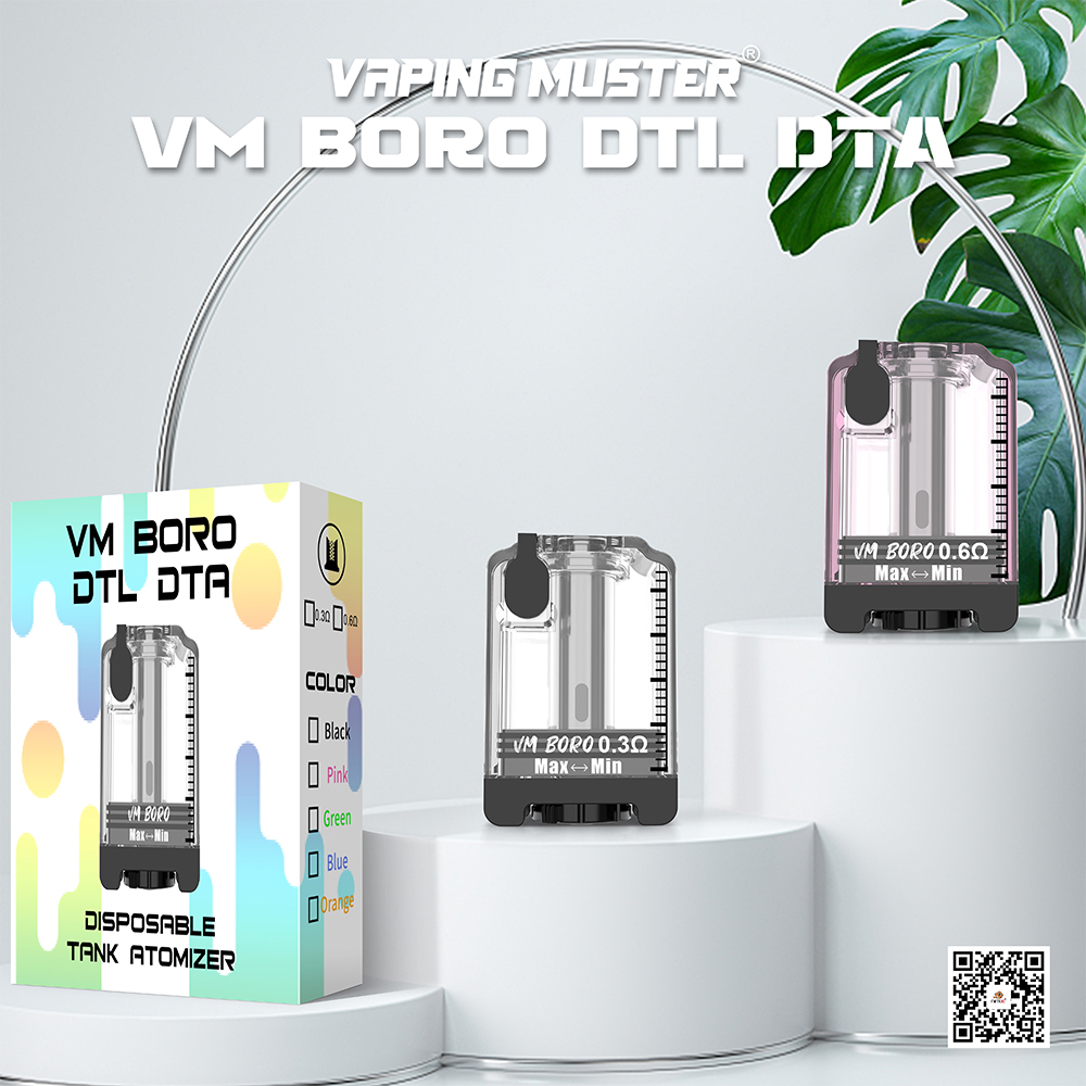 Boro Dtl Dta E-Cigarette Packaging Box