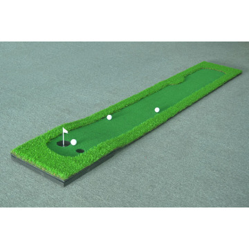 Putting Green de PP de doble orificio de altura personalizada de 50x300 cm