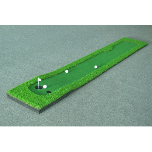 Putting Green de PP de doble orificio de altura personalizada de 50x300 cm