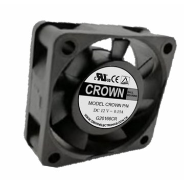 Crown 6015 dc axial brushless fan