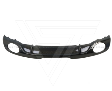 Diffusore posteriore in fibra di carbonio in stile ASPEC per Audi TT MK2 2008-2014