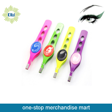 Colorful Best Stainless Steel Eyebrow Tweezers Set