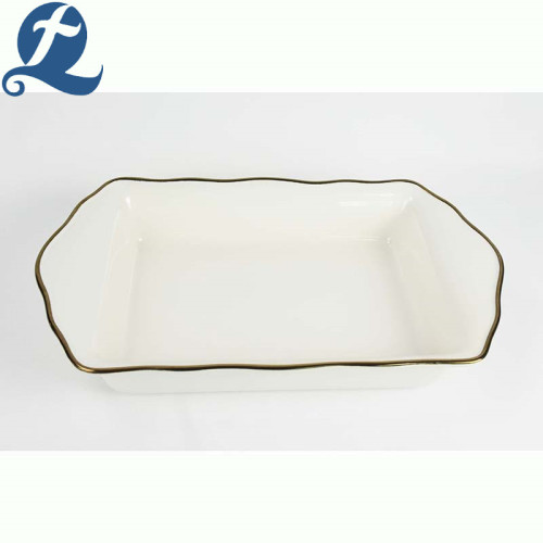 Low price phnom penh decoration rectangle bakeware