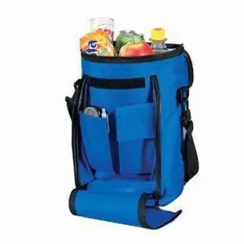 Bicycle Cooler Bag, Available in Various Patterns, Colors, Sizes and Logos