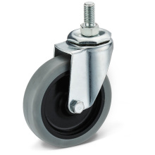 Heavy Duty Swivel Braked Rubber Caster Wheels