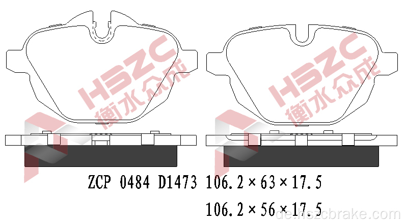 FMSI D1473 Keramikbremsbelastung für BMW