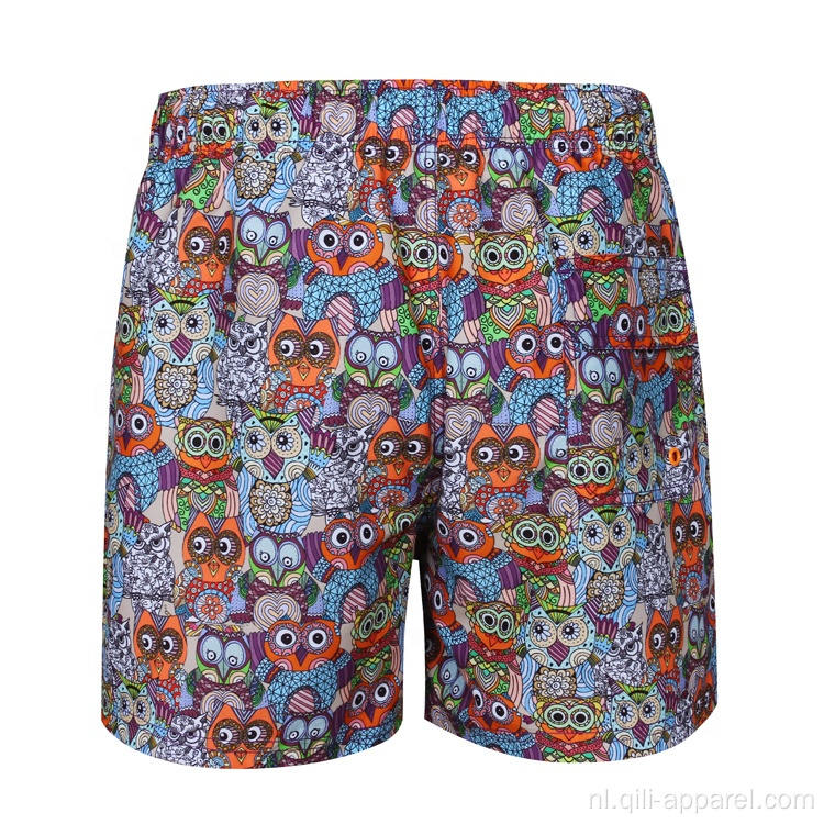 Zomerprint waterdichte heren board surfplankshorts