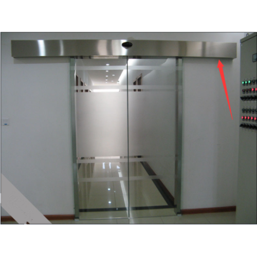 Automatic Glass Double Sliding Door