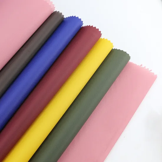 Factory Wholesale 100% Polyester 210D Oxford Fabric PA Coated