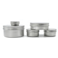 10g aluminum jar with screw top