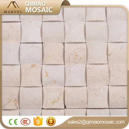 Italy Big Size 3D Stone Brick Mosaic Interior Wall Tiles Price