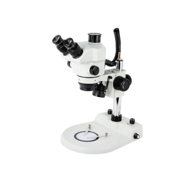 DG7050T-J5L Trinocular LED Illumination Pillar Stand Stereo Zoom Microscope