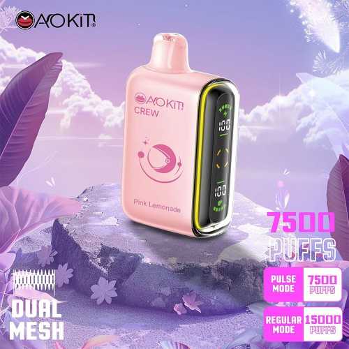 Aokit Pulse 15kpuffs Vape asli