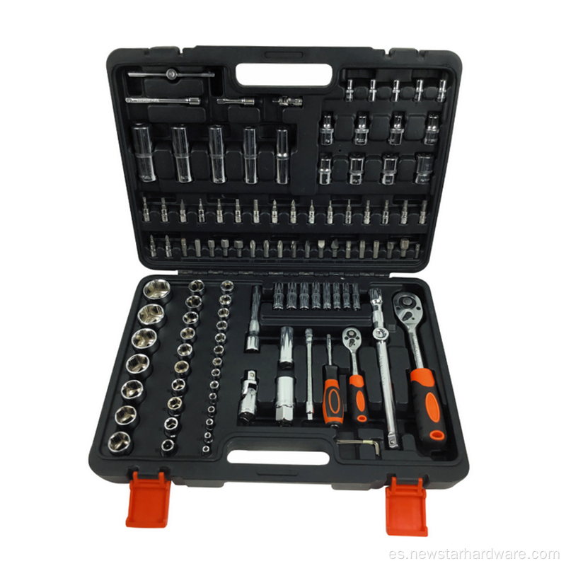 Conjunto de herramientas manuales de 108pcs Socket Llak Set Tools