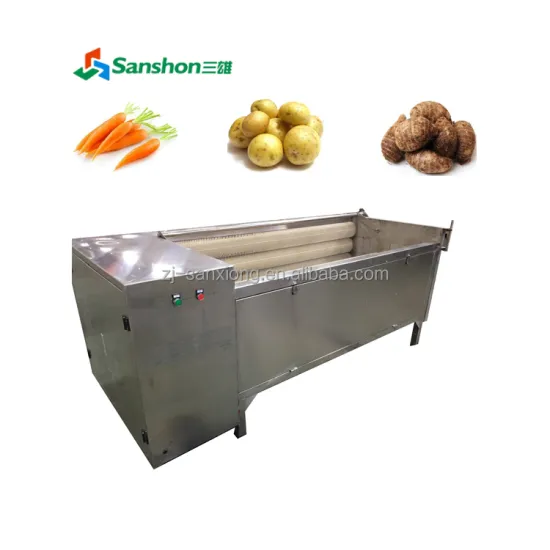 China Carrot Potato Washing Peeling Machine Manufacturers and Suppliers