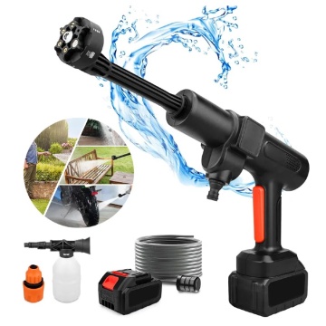Portable High-Pressure Car Wash Cleaning Machine with Lithium Battery