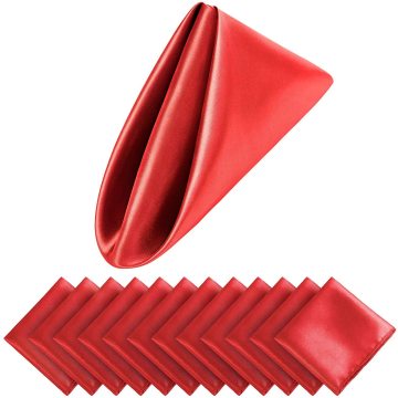 High-Density Hemlock Color Ding Satin Hotel Napkin Cloth Wholesale