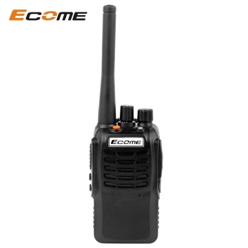 Ecome ET-518 rugged rechargeable small two way radio 5km long range wireless outdoor walkie talkie