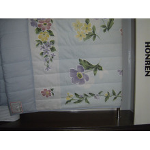 towel quilt with jacquard