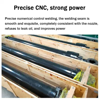 Hydraulic Boom Cylinder Assembly for Excavators: Caterpillar, Komatsu, Hyundai, Volvo, Hitachi, Kobelco, Doosan, Daewoo, Sumitomo