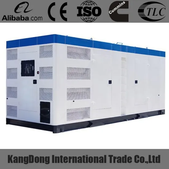 CE approved 800kva mtu engine soundproof generator set