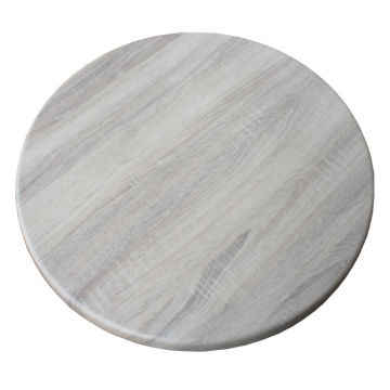 Modern Fast Food Restaurant Furniture with Marble and Wood Finish
