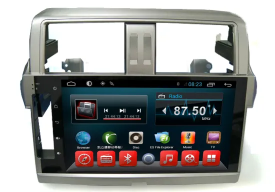 Quad Core Car Dvd Players Android GPS Radio for Toyota Prado 2013 10.1 Inch