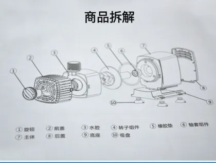 HAILEA DZB Series Variable Frequency Submersible Pumps for Fish Tank Circulation