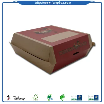 Eco-friendly Kraft Paper Food Box