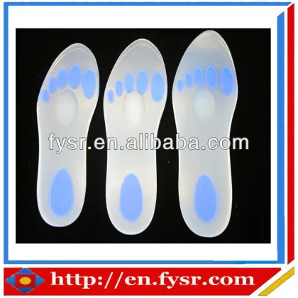 silicon gel insole silicone regulatory insole silicone insole for pain relief