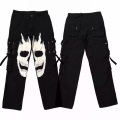 Black Halloween Men's Cargo Pants on Sale