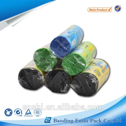 Customize Any Size LLDPE Colored Plastic Garbage Bag Trash Bag                        
                                                Quality Choice