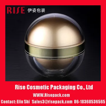 Ball shape Acrylic Jar